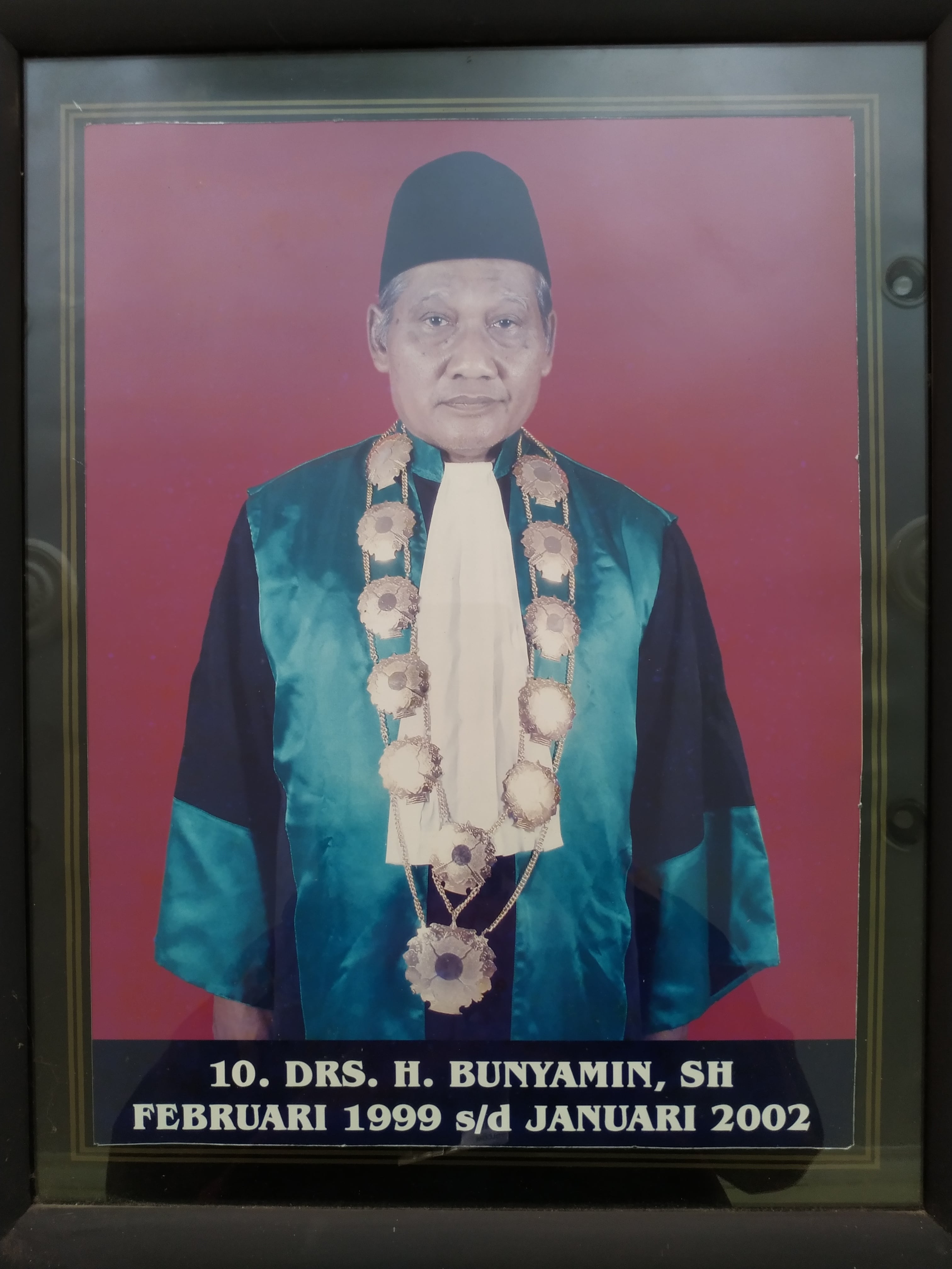 Mantan Ketua 1999 2002 Bunyamin