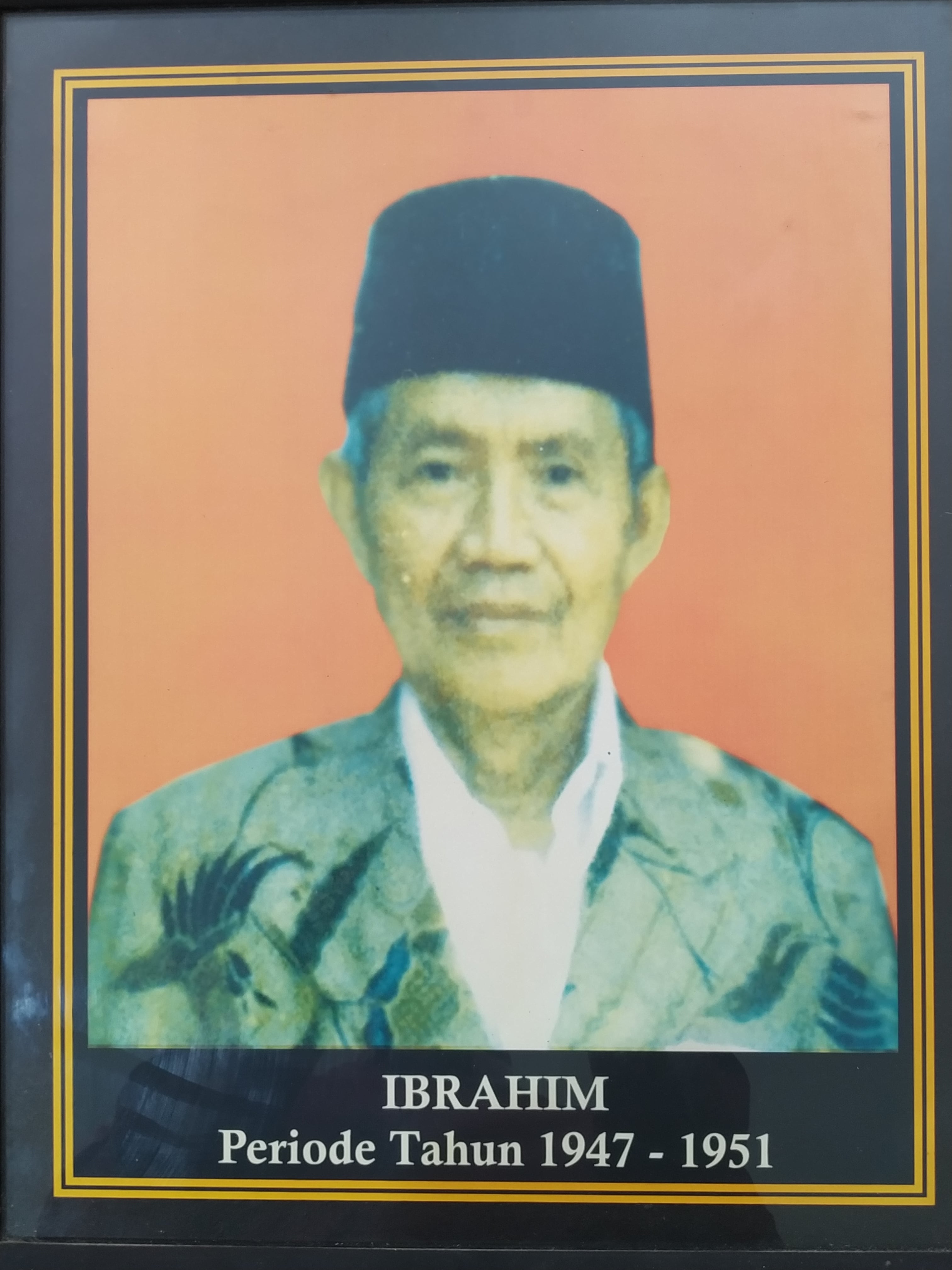 Mantan Ketua 1947 1951 Ibrahim
