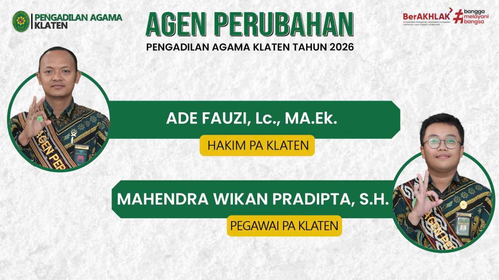 Agen Perubahan 2025